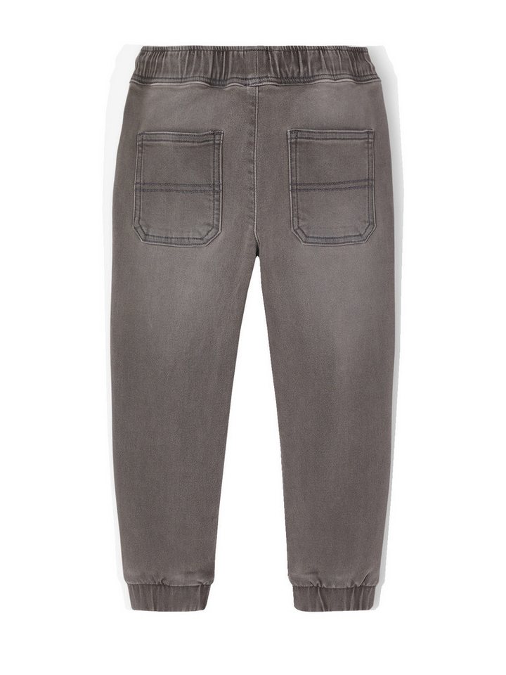 vertbaudet Bequeme Jeans Jungen Sweathose, Jeans-Optik – Bild 2 von 5