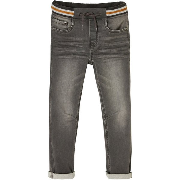 vertbaudet Bequeme Jeans Jungen Sweathose, Denim-Optik