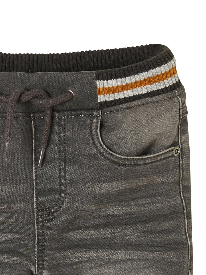 vertbaudet Bequeme Jeans Jungen Sweathose, Denim-Optik – Bild 5 von 5