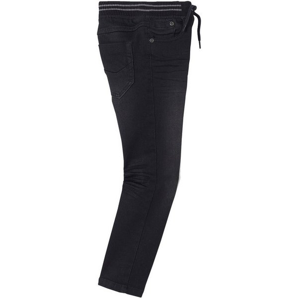 vertbaudet Bequeme Jeans Jungen Sweathose, Denim-Optik