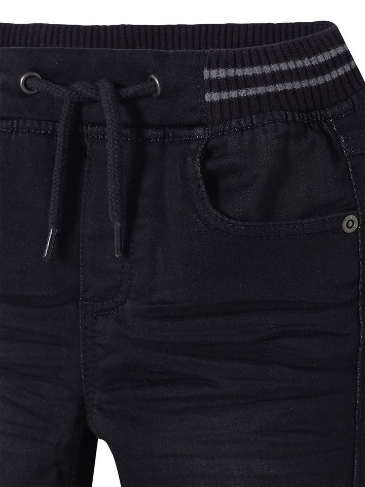 vertbaudet Bequeme Jeans Jungen Sweathose, Denim-Optik – Bild 4 von 5