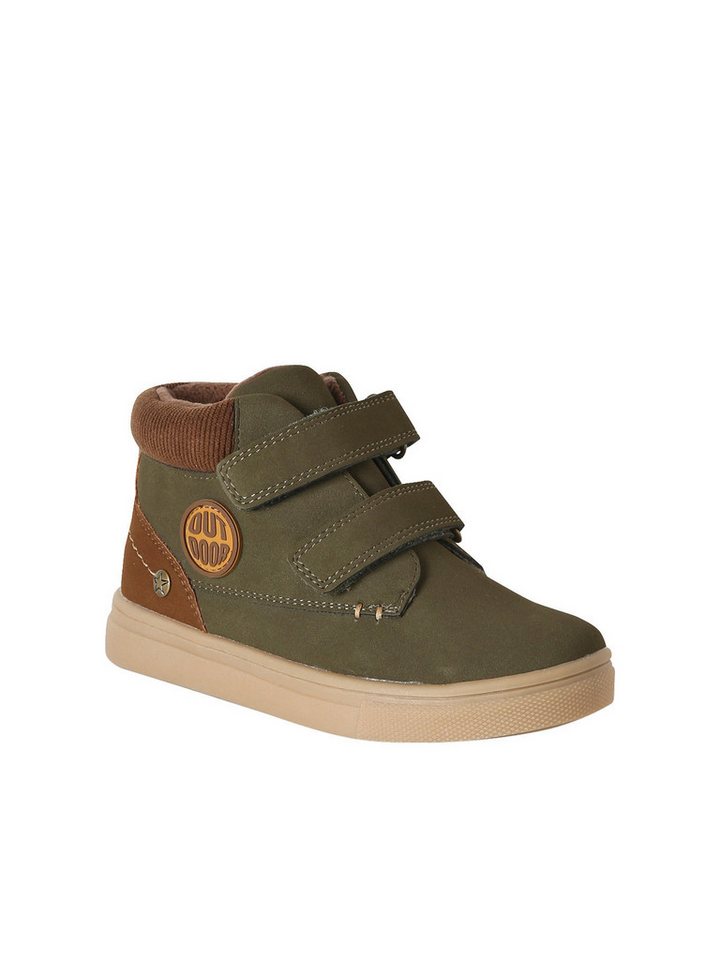 vertbaudet Boots mit 2 Klettriemen Jungen Schnürboots – Bild 2 von 5