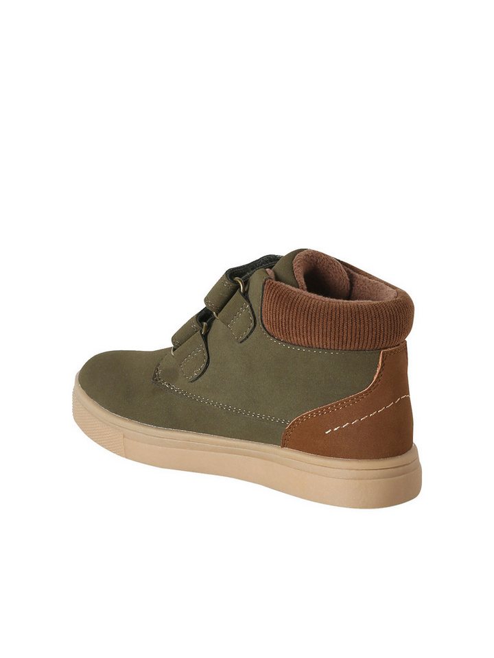 vertbaudet Boots mit 2 Klettriemen Jungen Schnürboots – Bild 3 von 5