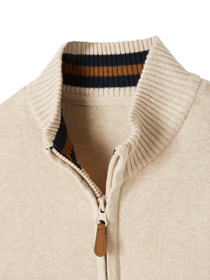 vertbaudet Cardigan Jungen Cardigan, Stehkragen – Bild 3 von 5