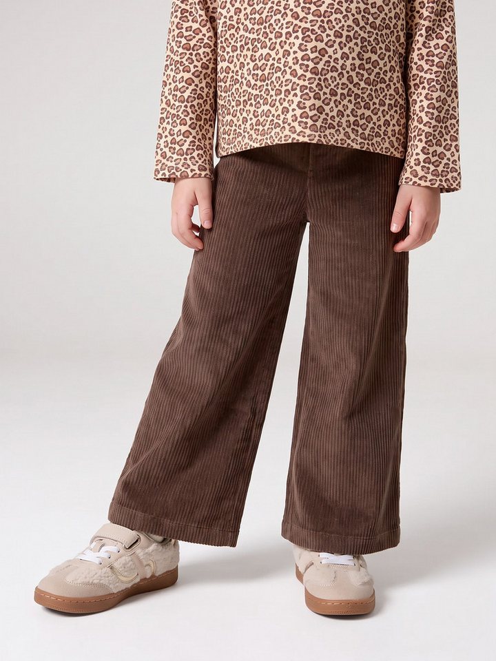 vertbaudet Cordhose Weite Mädchen Cordhose Bundweite verstellbar – Bild 4 von 5