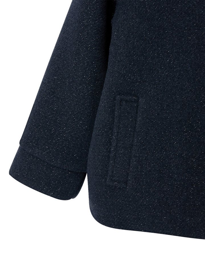 vertbaudet Dufflecoat Mädchen Wintermantel, Woll-Mix – Bild 4 von 5