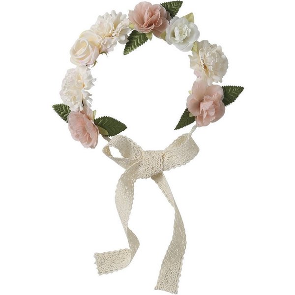 vertbaudet Haarband Mädchen Boho-Blumenkranz, Boho-Look