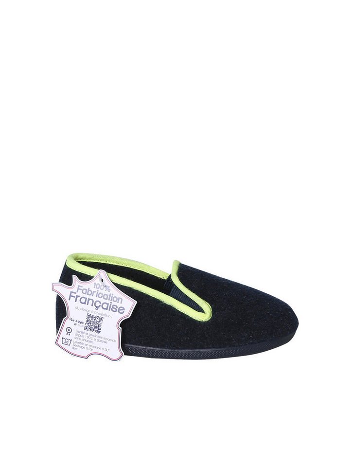 vertbaudet Hausschuhe aus Cord oder Filz mit Gummizug, Kinder Ballerina – Bild 5 von 5