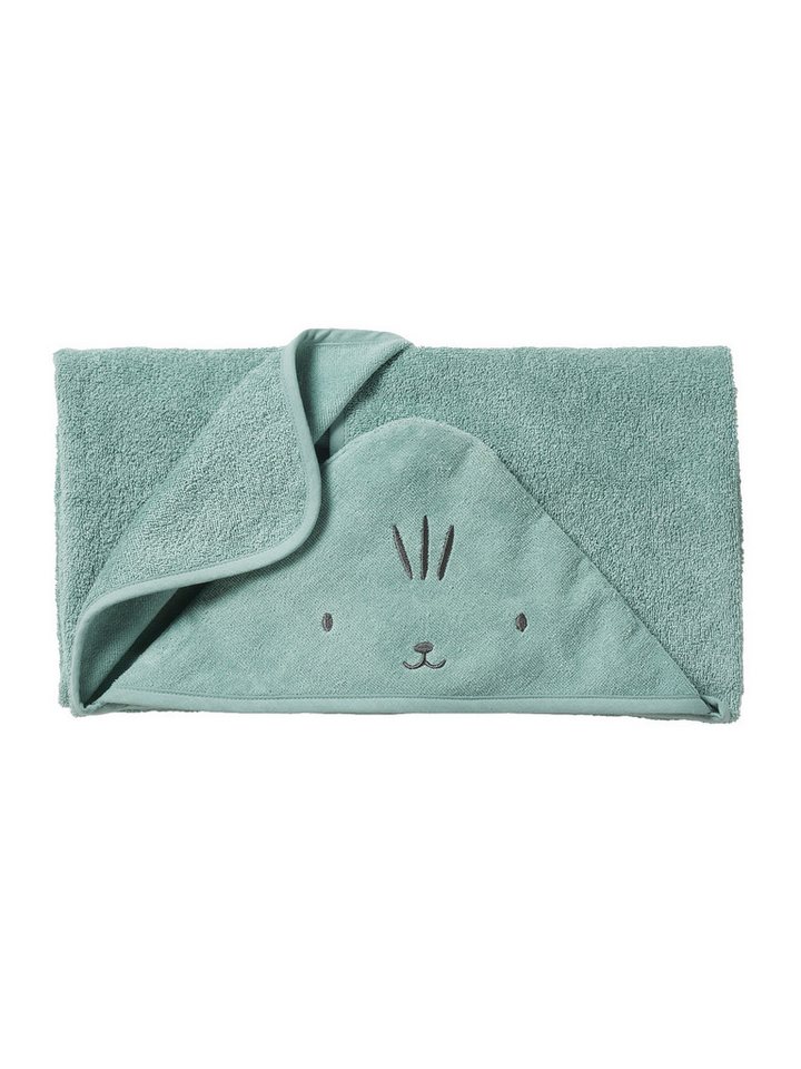 vertbaudet Kapuzenhandtuch Baby & Kinder Kapuzenbadetuch BASIC – Bild 2 von 3