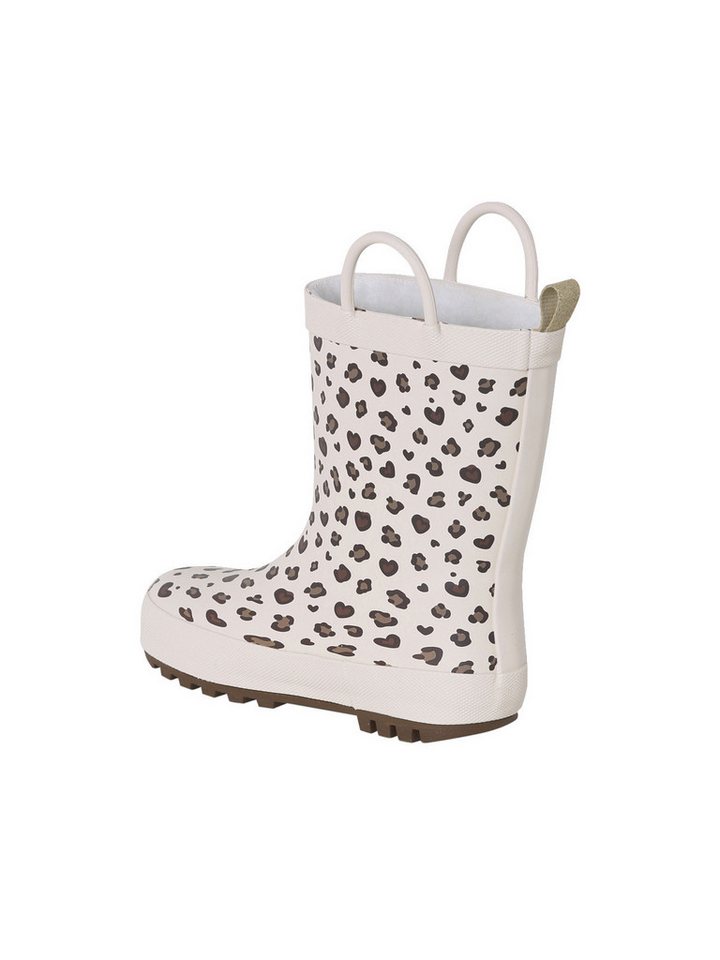 vertbaudet Kinder Gummistiefel Winterstiefel Blumen oder Leo-Print – Bild 3 von 5