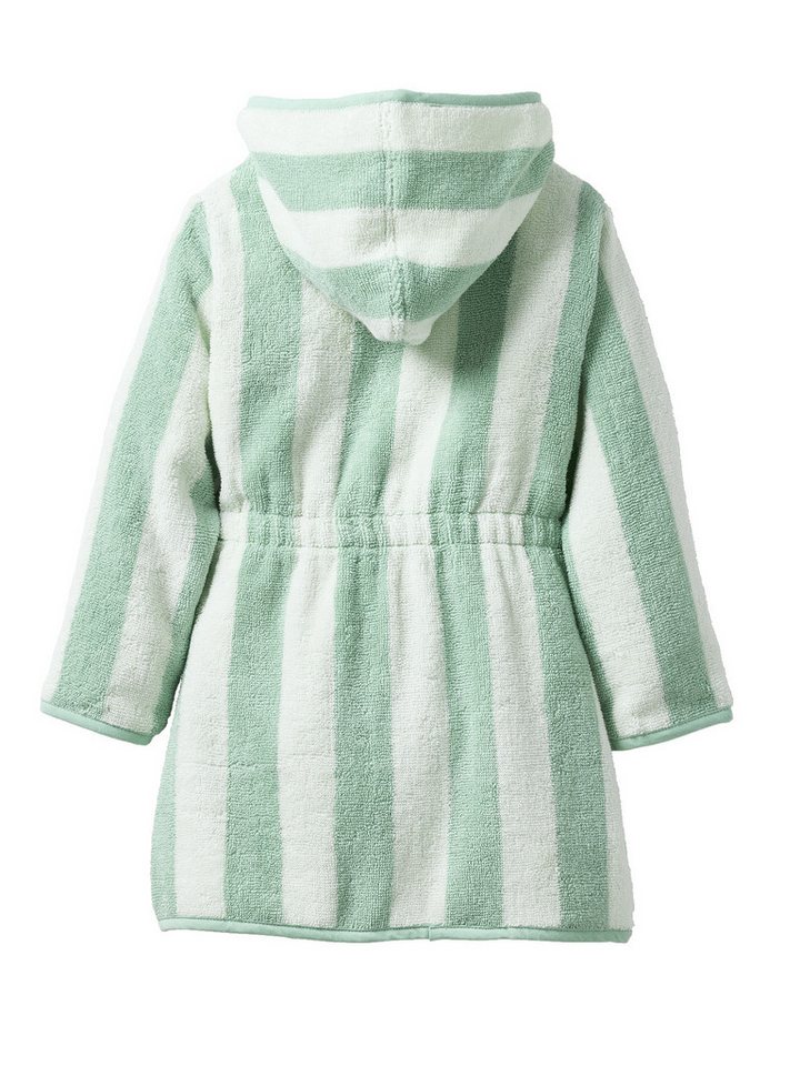 vertbaudet Kinderbademantel Kinder Bademantel STRANDKORB Capsule FAMILY, Recycelte Baumwolle – Bild 2 von 3