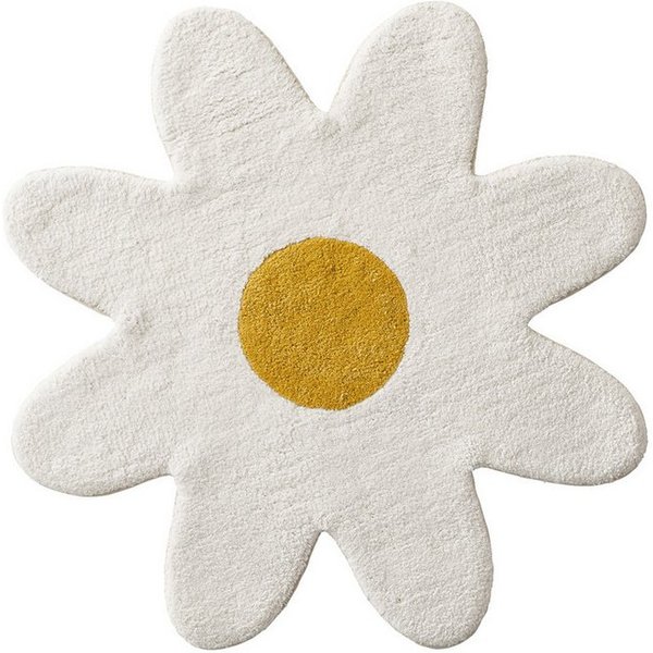 vertbaudet Kinderteppich Kinder Badezimmerteppich, Blumenmuster