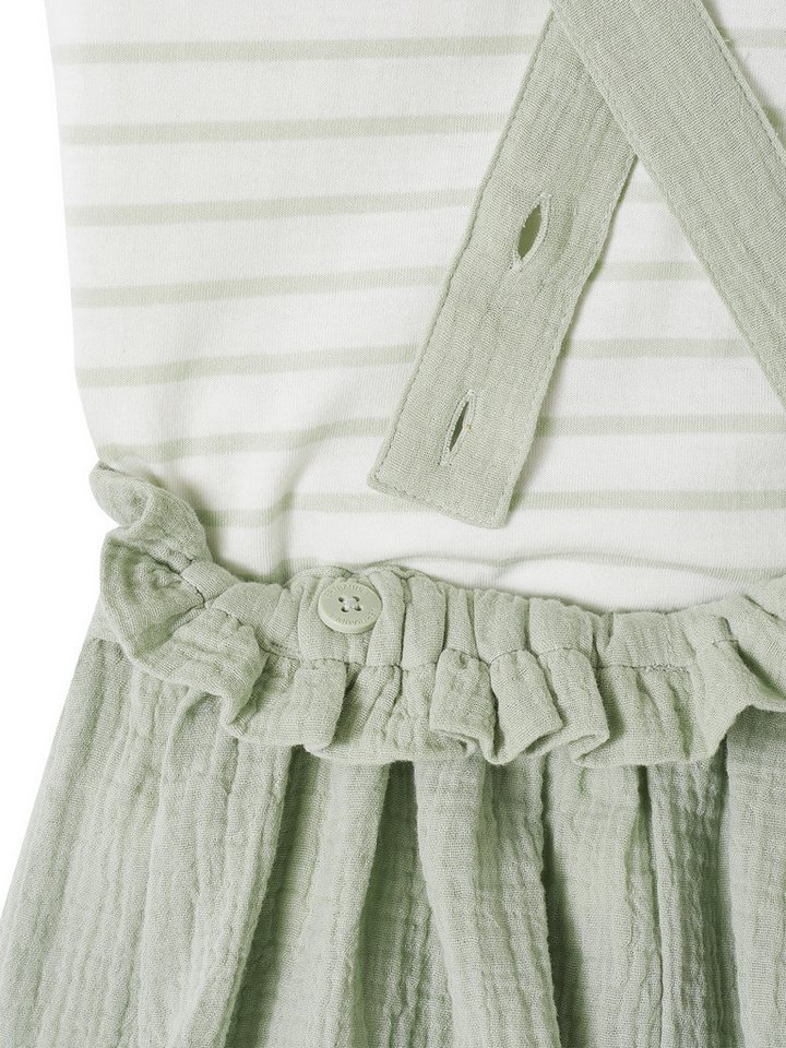 vertbaudet Kleid & Hose Mädchen-Set: T-Shirt + Rock – Bild 5 von 5
