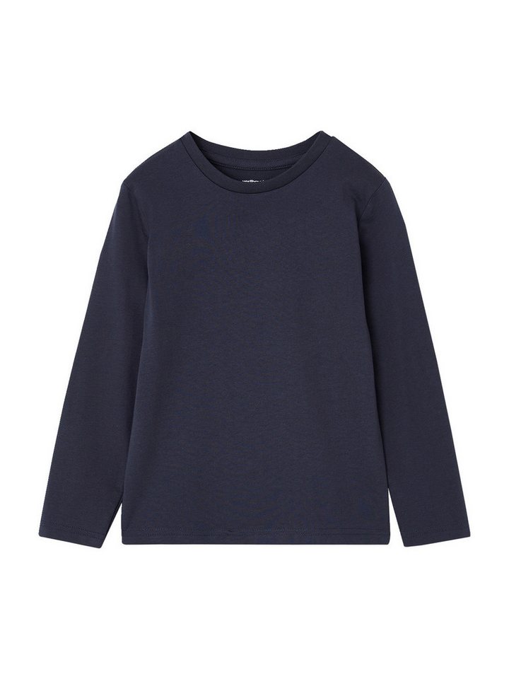 vertbaudet Langarmshirt 3er-Pack Shirts Jungen BASIC – Bild 4 von 5