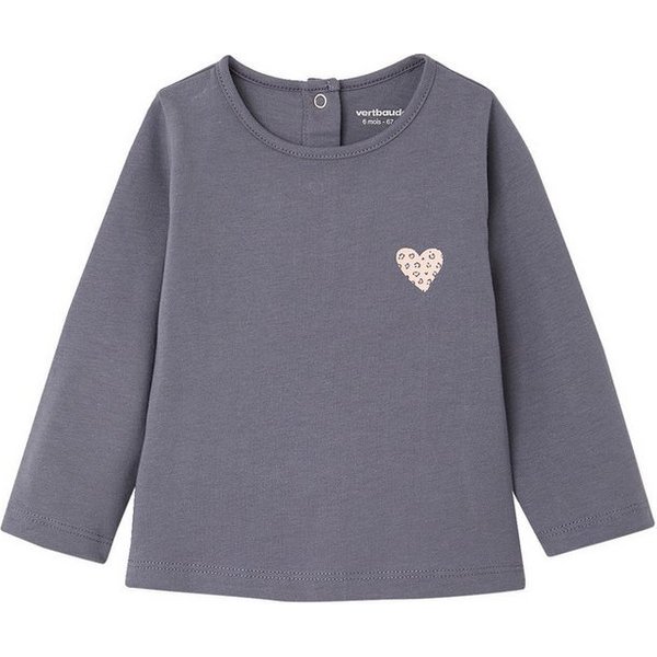 vertbaudet Langarmshirt Langarmshirt Baby Mädchen BASIC