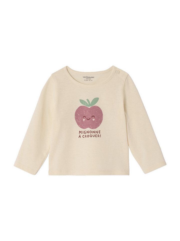vertbaudet Langarmshirt Baby Shirts BASIC 3er-Pack – Bild 2 von 5