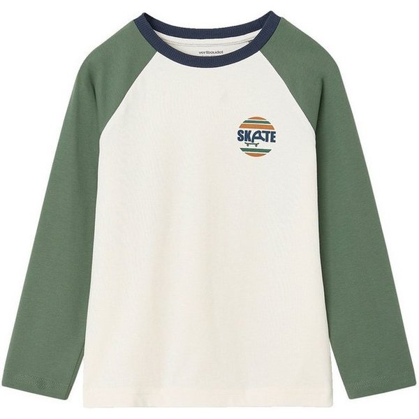 vertbaudet Langarmshirt Langarmshirt Jungen Colorblock