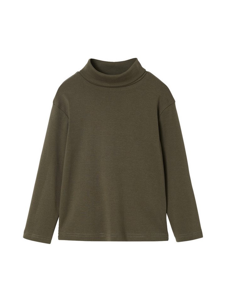 vertbaudet Langarmshirt Jungen Rollkragenshirts BASIC 3er-Pack – Bild 4 von 5