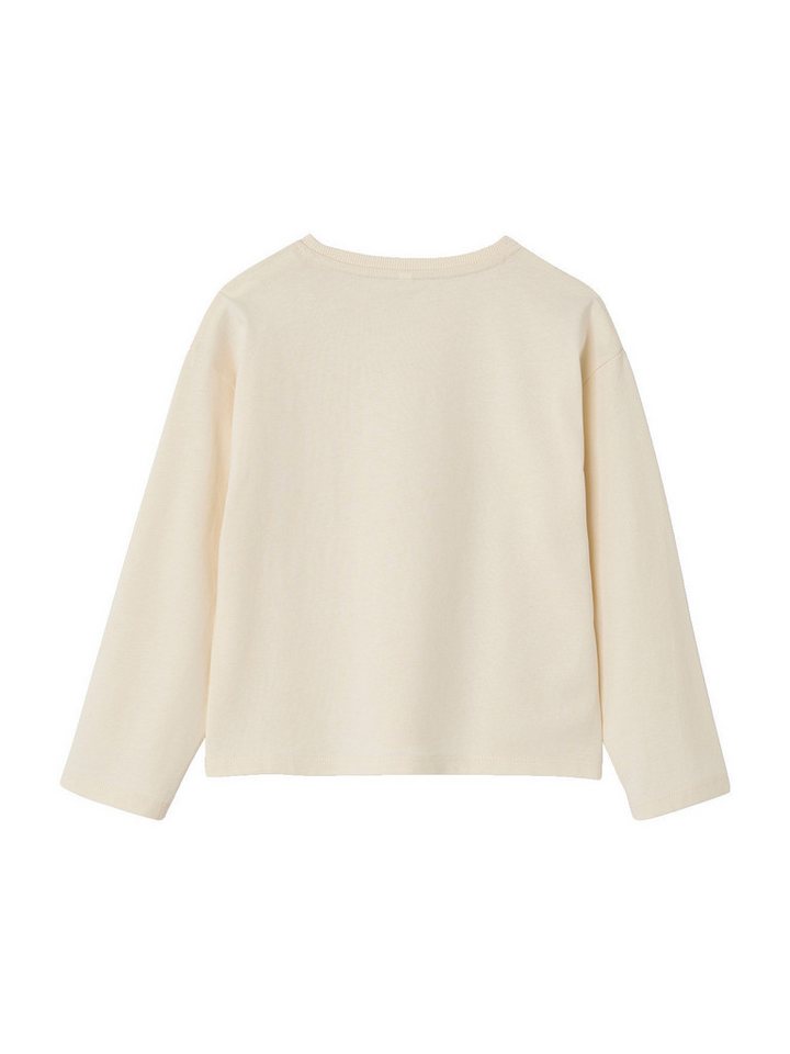 vertbaudet Langarmshirt Shirt mit Schriftzug Mädchen BASIC – Bild 2 von 5