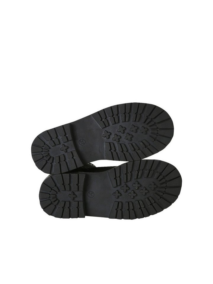 vertbaudet Leder-Boots Mädchen, seitlicher Reißverschluss Stiefelette – Bild 5 von 5