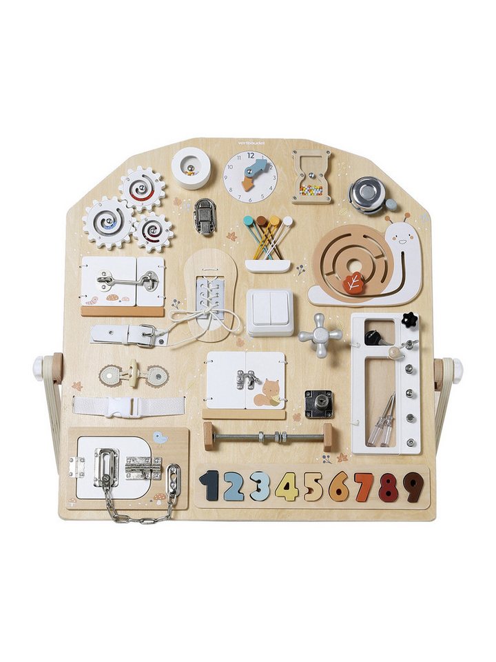 vertbaudet Lernspielzeug Activity-Board aus Holz FSC® – Bild 2 von 5