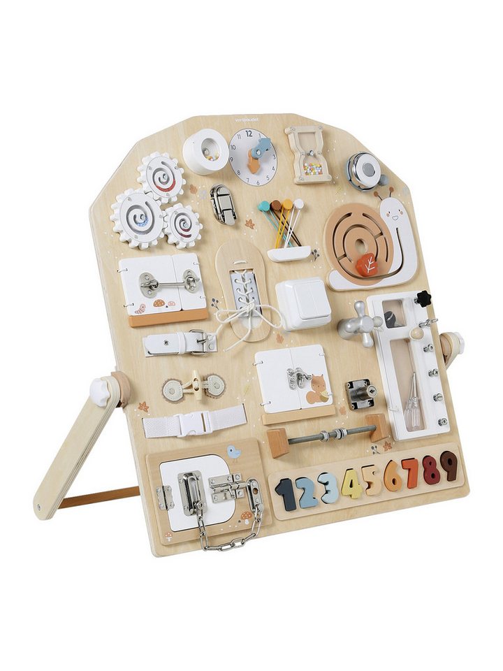 vertbaudet Lernspielzeug Activity-Board aus Holz FSC® – Bild 4 von 5