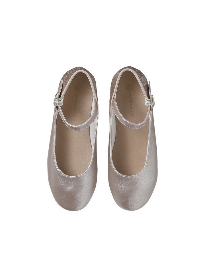 vertbaudet Mädchen Ballerinas mit Glitzer Ballerina – Bild 4 von 5
