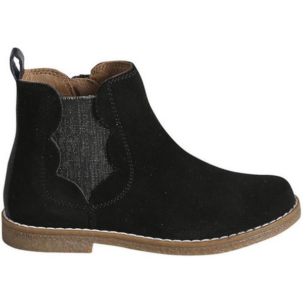 vertbaudet Mädchen Boots mit Reißverschluss, Glanzeffekt Stiefelette