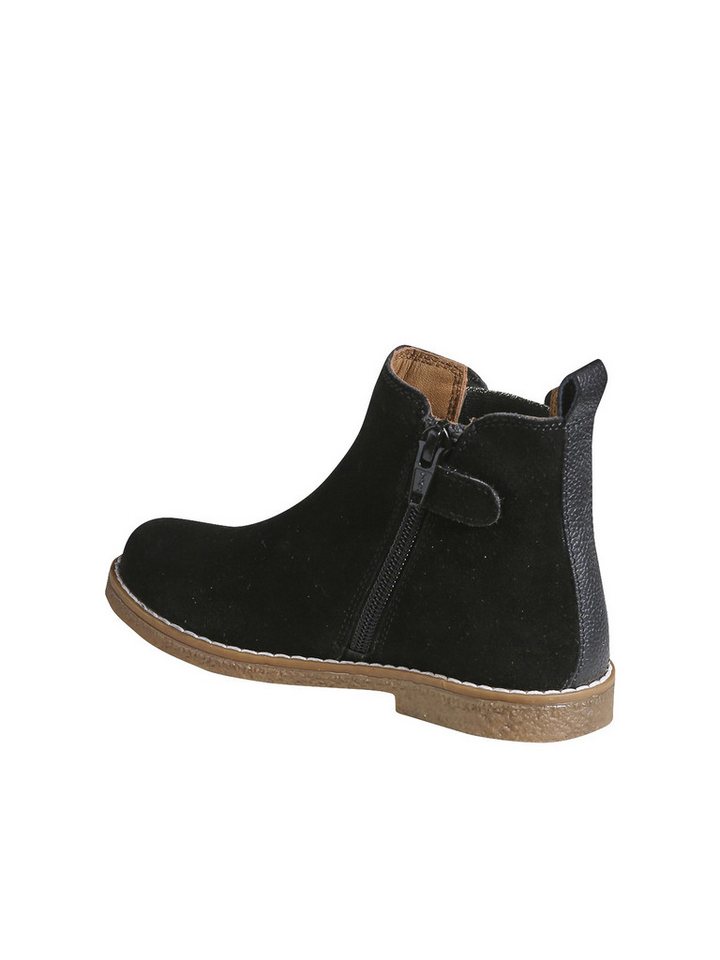 vertbaudet Mädchen Boots mit Reißverschluss, Glanzeffekt Stiefelette – Bild 3 von 5