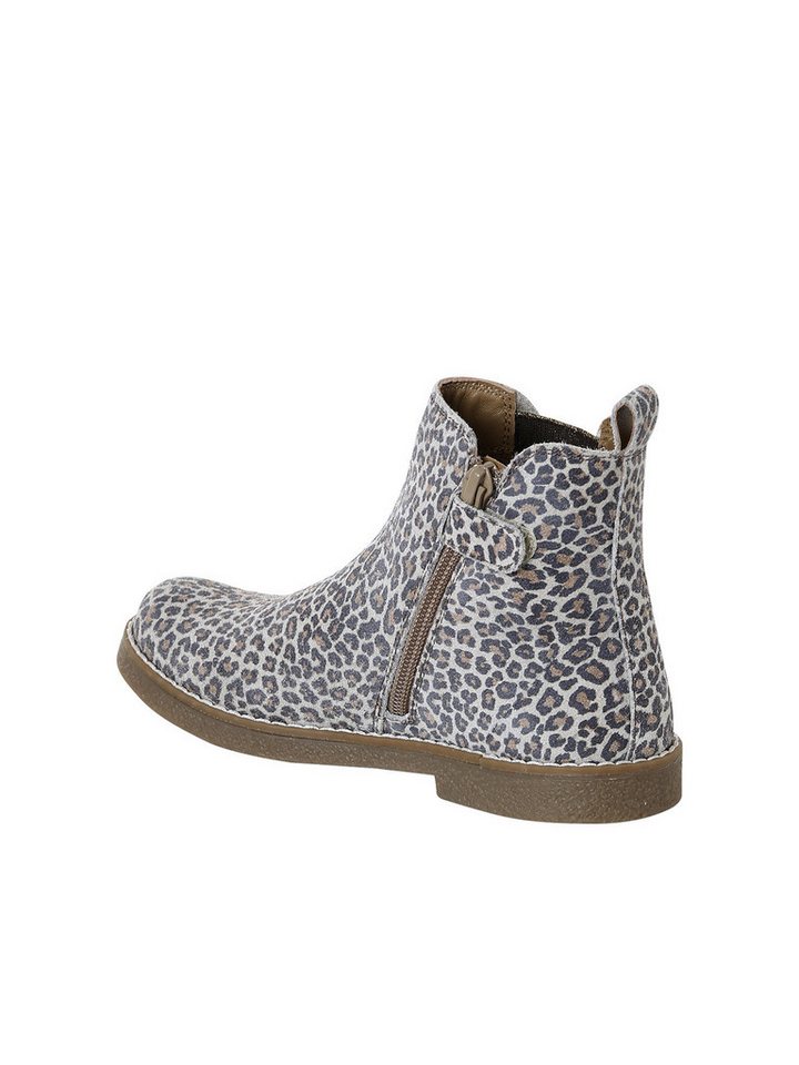 vertbaudet Mädchen Boots mit Reißverschluss, Glanzeffekt Stiefelette – Bild 3 von 5