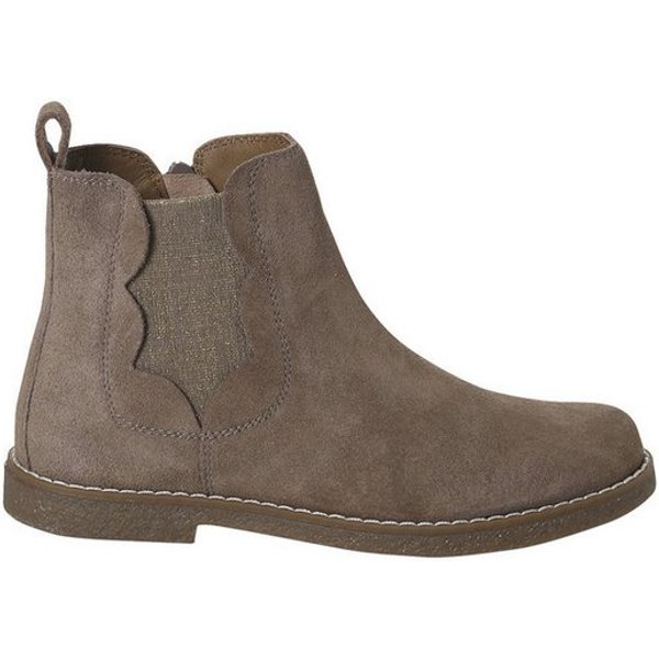 vertbaudet Mädchen Boots mit Reißverschluss, Glanzeffekt Stiefelette