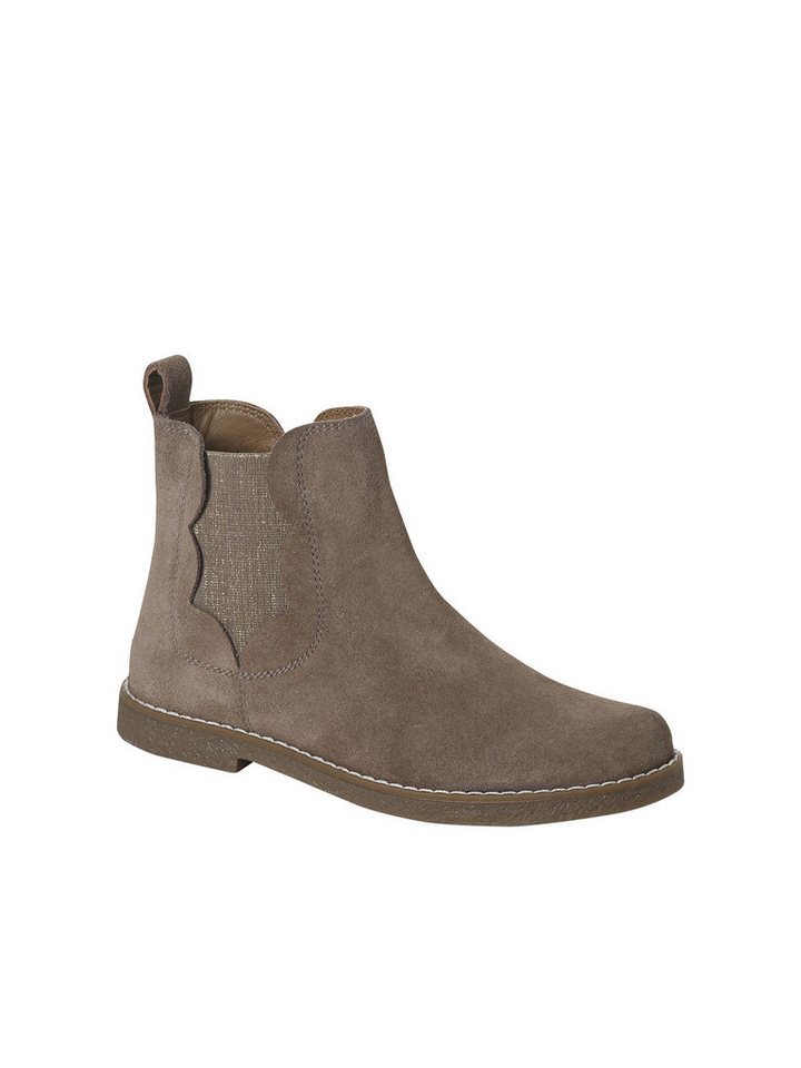vertbaudet Mädchen Boots mit Reißverschluss, Glanzeffekt Stiefelette – Bild 2 von 5