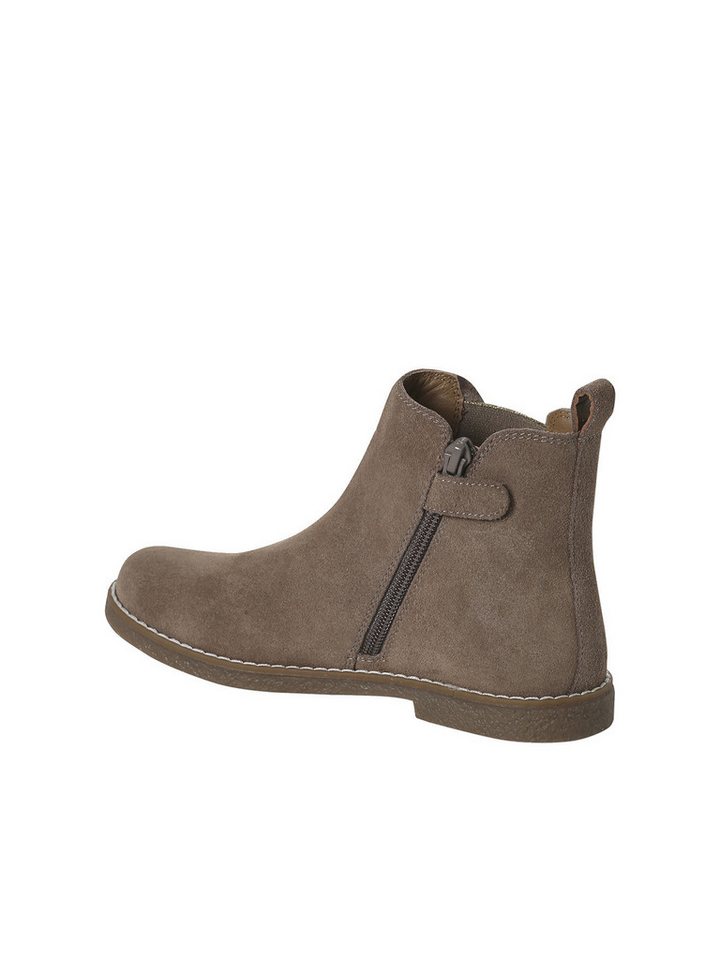 vertbaudet Mädchen Boots mit Reißverschluss, Glanzeffekt Stiefelette – Bild 3 von 5