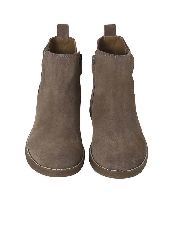 vertbaudet Mädchen Boots mit Reißverschluss, Glanzeffekt Stiefelette – Bild 4 von 5