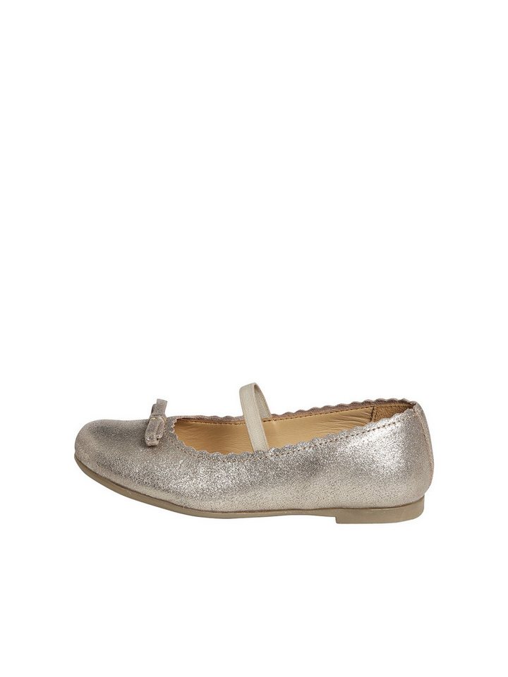 vertbaudet Mädchen Leder-Ballerinas in Glitzeroptik Ballerina – Bild 2 von 5