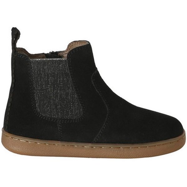 vertbaudet Mädchen Leder-Boots mit Reißverschluss Schnürboots