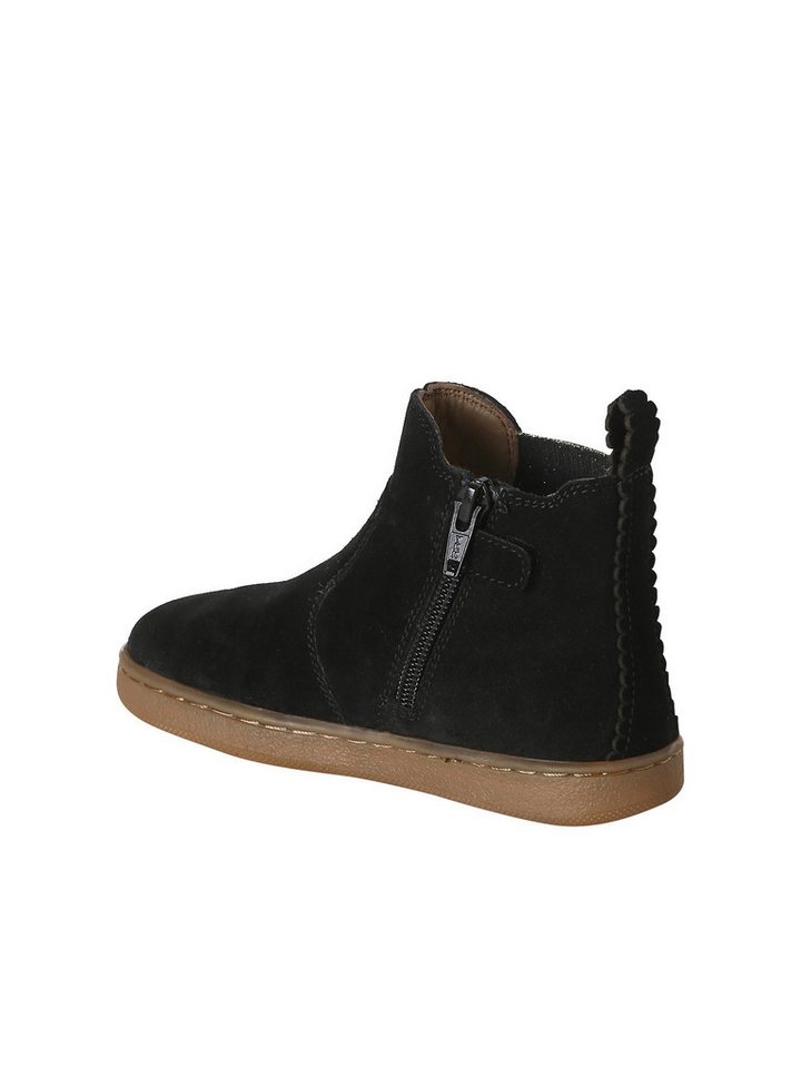 vertbaudet Mädchen Leder-Boots mit Reißverschluss Schnürboots – Bild 3 von 5