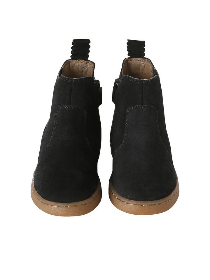 vertbaudet Mädchen Leder-Boots mit Reißverschluss Schnürboots – Bild 4 von 5