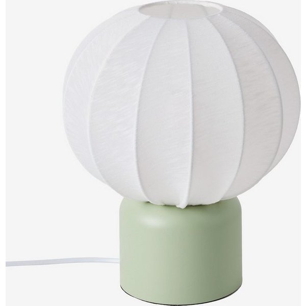 vertbaudet Nachttischlampe Tischlampe Kugelform mit Metallfuß Kinderzimmer