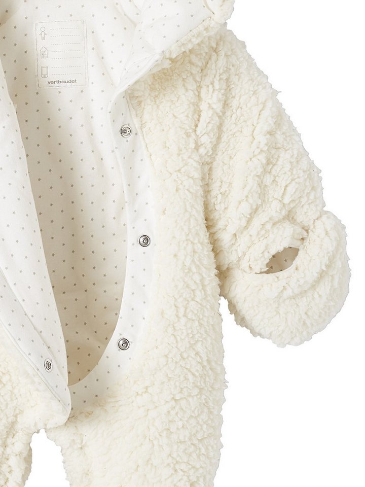 vertbaudet Overall Baby Overall aus Webpelz – Bild 3 von 5