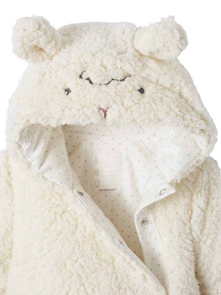 vertbaudet Overall Baby Overall aus Webpelz – Bild 4 von 5
