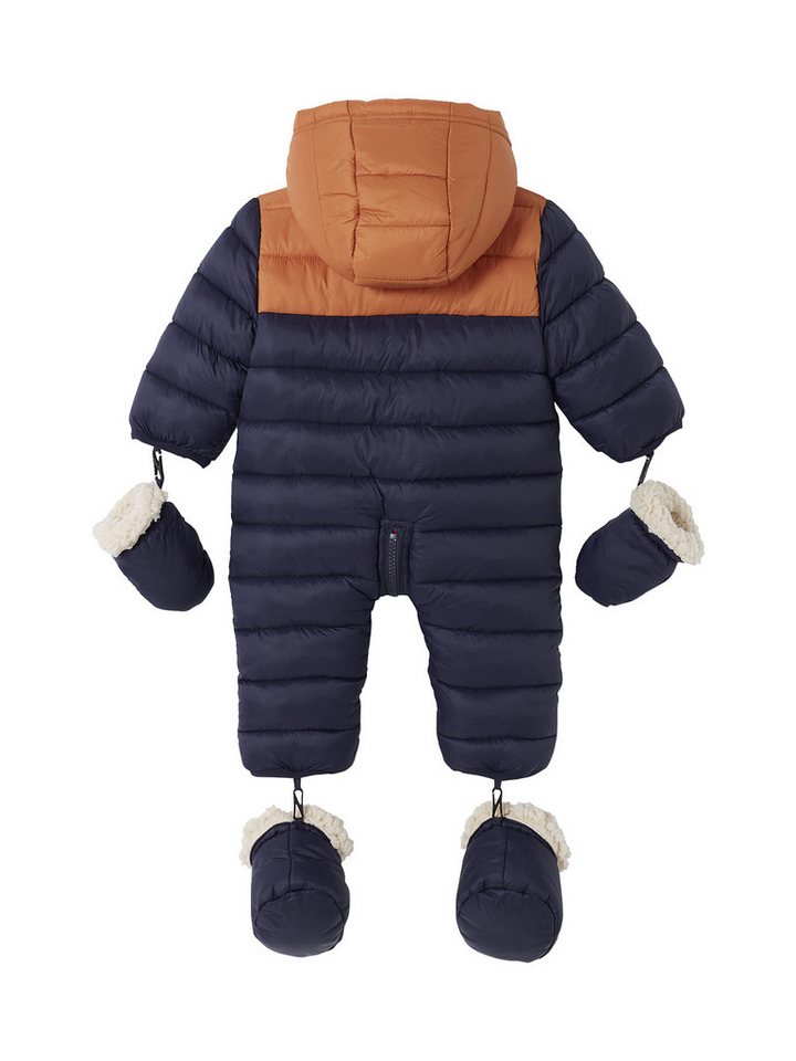 vertbaudet Overall Baby Winter-Overall, Colorblock – Bild 2 von 5