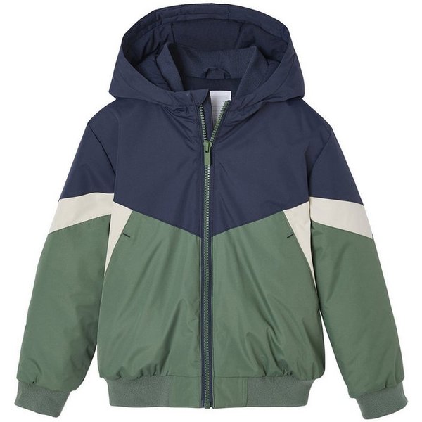 vertbaudet Parka Jungen Windjacke Polyester, Übergangszeit
