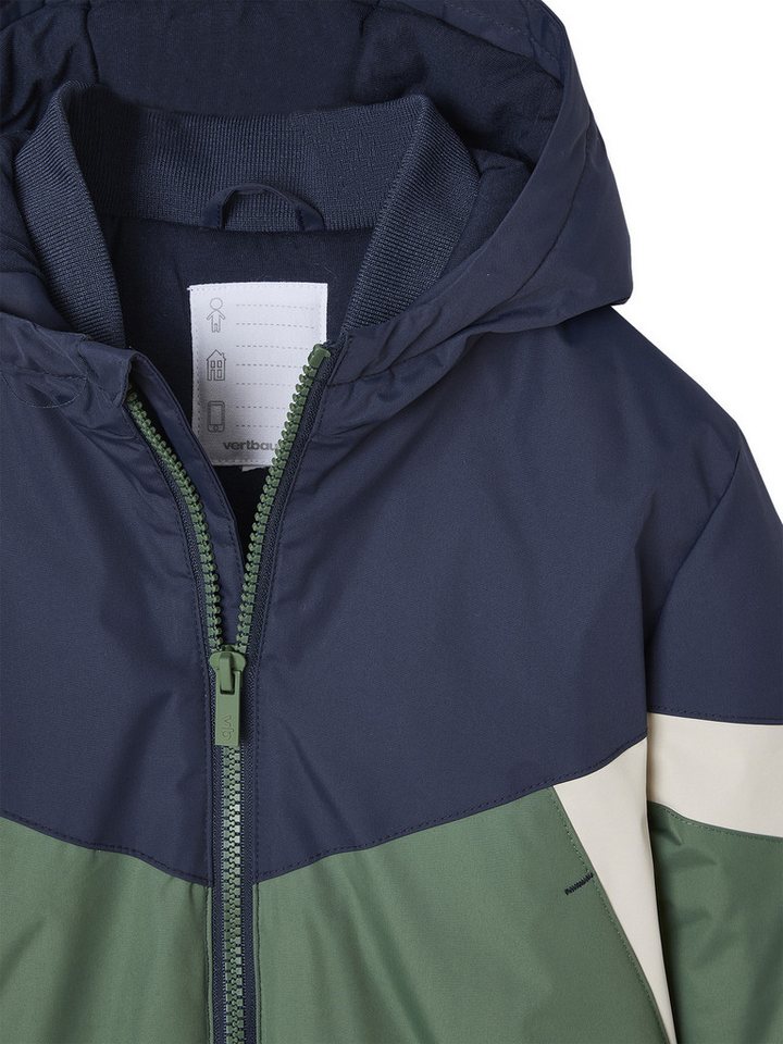 vertbaudet Parka Jungen Windjacke Polyester, Übergangszeit – Bild 3 von 5