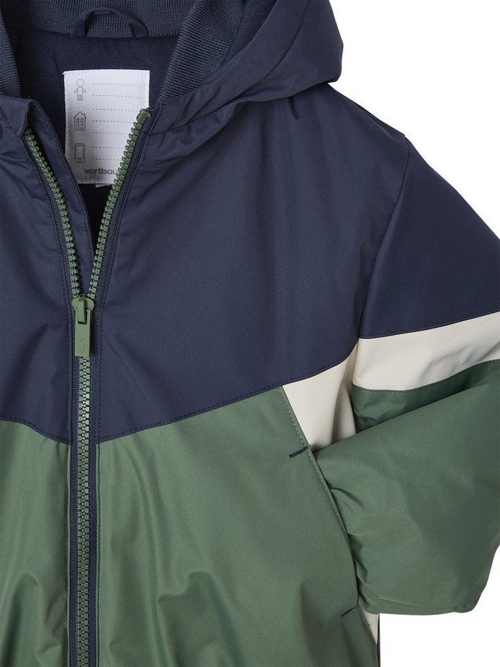vertbaudet Parka Jungen Windjacke Polyester, Übergangszeit – Bild 4 von 5