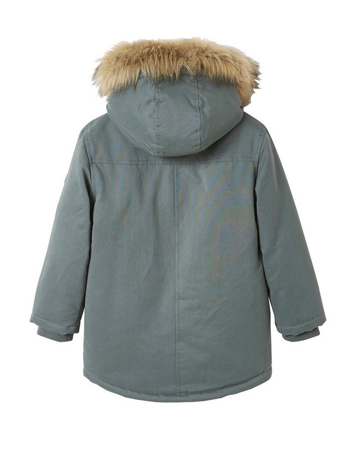 vertbaudet Parka Jungen Winterjacke mit Teddyfleece-Futter – Bild 2 von 5