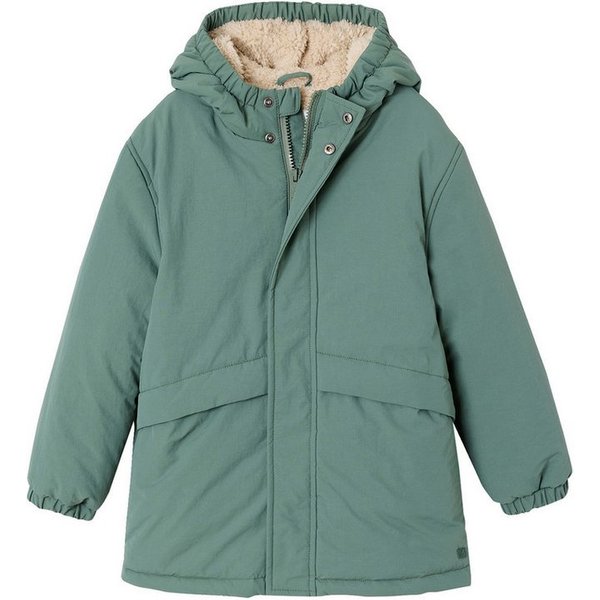 vertbaudet Parka Jungen Winterparka mit Webpelzfutter