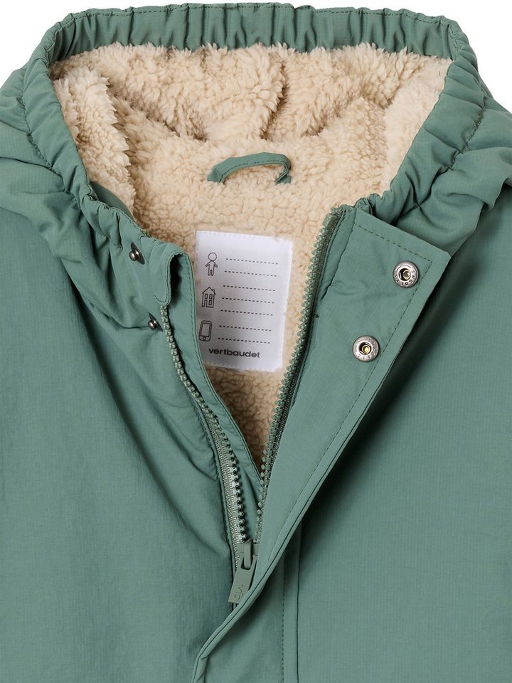 vertbaudet Parka Jungen Winterparka mit Webpelzfutter – Bild 3 von 5