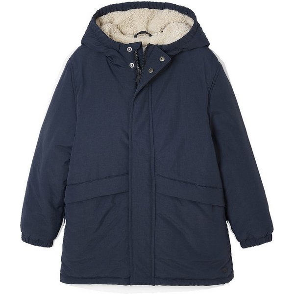 vertbaudet Parka Jungen Winterparka mit Webpelzfutter