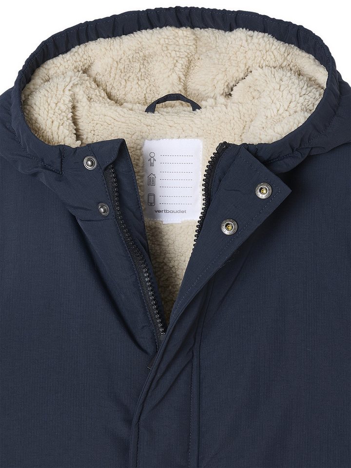 vertbaudet Parka Jungen Winterparka mit Webpelzfutter – Bild 3 von 5